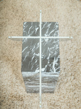Load image into Gallery viewer, Marble And Chrome Italian Coffee Table

