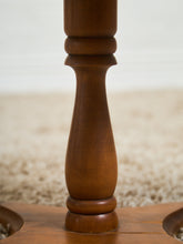 Load image into Gallery viewer, Traventine Round pedestal Vintage Side Table
