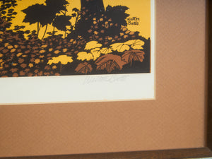 1970’a Forest Serigraph