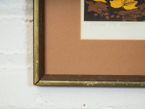 1970’a Forest Serigraph