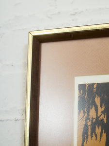 1970’a Forest Serigraph