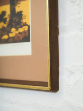 Load image into Gallery viewer, 1970’a Forest Serigraph

