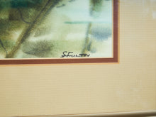 Load image into Gallery viewer, Woodland Reflections” Watercolor Landscape by S. Fulton
