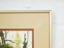 Load image into Gallery viewer, Woodland Reflections” Watercolor Landscape by S. Fulton

