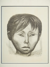 Load image into Gallery viewer, Charcoal Portrait of a Young Boy
