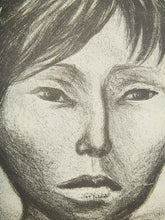 Load image into Gallery viewer, Charcoal Portrait of a Young Boy
