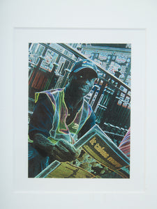 Richard Wolfryd (American Born 1953) Art Lithograph Framed