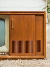 Load image into Gallery viewer, Stereo console TV Nostalgia Cabinet

