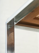 Load image into Gallery viewer, Milo Baughman Design Institute Tubular Chrome Caned Etagere Bookshelf Display
