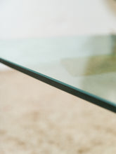 Load image into Gallery viewer, 1970s Artedi Travertine and Brass Coffee Table With Glass Top Made in Italy
