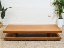 Load image into Gallery viewer, Long Wood Low Profile Coffee Table
