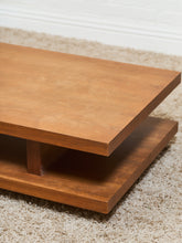Load image into Gallery viewer, Long Wood Low Profile Coffee Table
