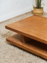 Load image into Gallery viewer, Long Wood Low Profile Coffee Table
