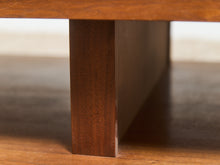 Load image into Gallery viewer, Long Wood Low Profile Coffee Table
