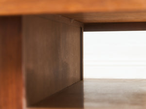 Long Wood Low Profile Coffee Table