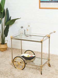 Vintage French Trolley Barcart