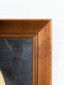 Portrait on Masonite done with pencil