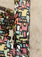 Load image into Gallery viewer, Set of Mid-Century Barrel Arm Chairs in Abstract Upholstery
