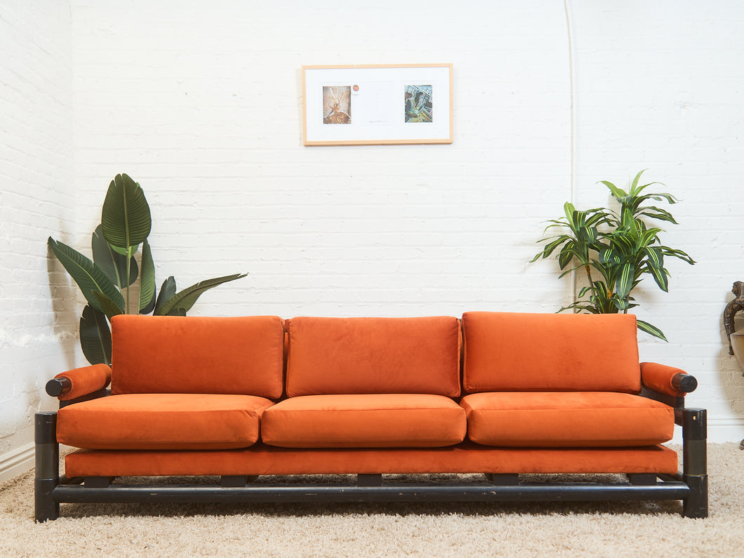 Rare Pagoda Sofa by Baker in Hacienda