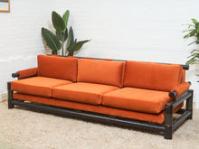 Load image into Gallery viewer, Rare Pagoda Sofa by Baker in Hacienda
