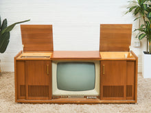 Load image into Gallery viewer, Stereo console TV Nostalgia Cabinet
