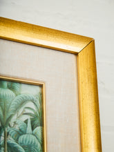 Load image into Gallery viewer, Framed Balinese Watercolor Painting of Rice Farmers on Silk

