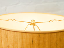 Load image into Gallery viewer, Studio Pottery Glazed Blue Lamp
