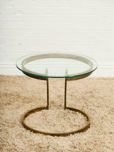 Load image into Gallery viewer, Brass 1970’s Side Table
