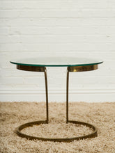 Load image into Gallery viewer, Brass 1970’s Side Table
