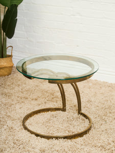 Brass 1970’s Side Table