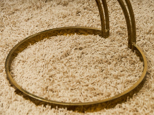 Brass 1970’s Side Table