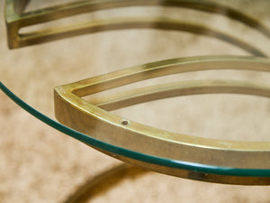 Brass 1970’s Side Table