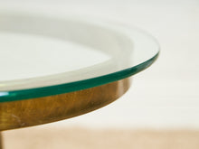 Load image into Gallery viewer, Brass 1970’s Side Table
