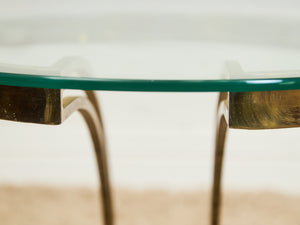 Brass 1970’s Side Table