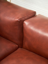Load image into Gallery viewer, Low profile 70’s Style Cantina Leather Sofa
