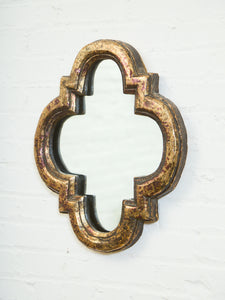 Thick Chunky Spanish Style Vintage Mirror
