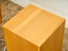 Load image into Gallery viewer, Blonde Pedestal Table with Plinth base
