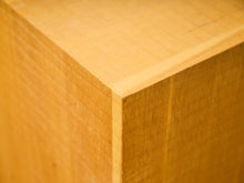 Load image into Gallery viewer, Blonde Pedestal Table with Plinth base
