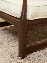 Load image into Gallery viewer, Mid-Century Walnut Lounge Chair with Asian-Inspired Arms Craftsmen
