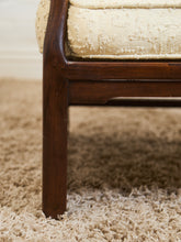 Load image into Gallery viewer, Mid-Century Walnut Lounge Chair with Asian-Inspired Arms Craftsmen
