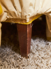 Load image into Gallery viewer, Vintage Channel-Back Slipper Chair in Goldenrod
