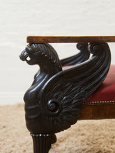 Load image into Gallery viewer, Antique Lion Empire Armchair
