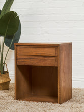 Load image into Gallery viewer, Mid Century One Drawer Nightstand
