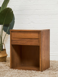 Mid Century One Drawer Nightstand