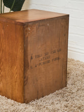 Load image into Gallery viewer, Mid Century One Drawer Nightstand
