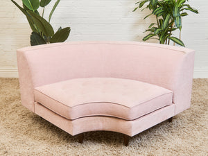 Pink Corner Sofa