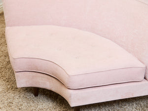 Pink Corner Sofa