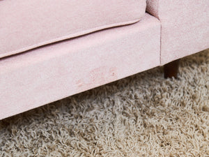Pink Corner Sofa