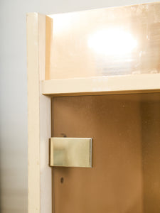 White Post Modern Shelf