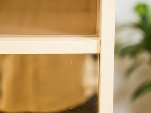 White Post Modern Shelf